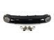 Диффузор (заднего бампера) Black Silver/Chrome Pipe (в стиле RS4) на Audi A4 B8 2007-2011 427787 фото 4