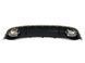 Диффузор (заднего бампера) Black Silver/Chrome Pipe (в стиле RS4) на Audi A4 B8 2007-2011 427787 фото 1