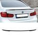 Спойлер на BMW 3 F30 2011-2018 стиль M-Performance чорний глянець 428789 фото 14
