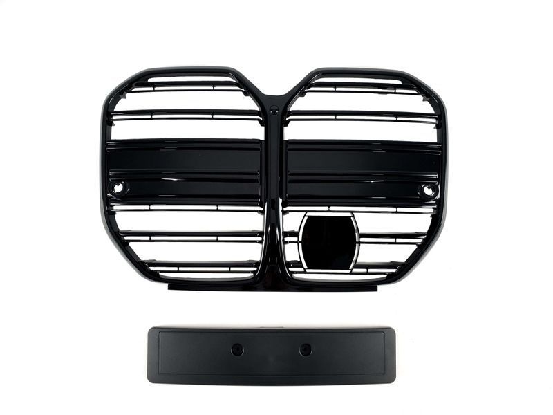 Решетка радиатора на BMW 4 G26 2020- M-Look Black под радар 429918 фото Решетка радиатора на BMW 4 G26 2020- M-Look Black под радар 429918 фото
