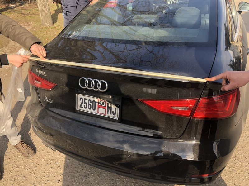 Спойлер на Audi A3 2013-2019 ABS пластик под покраску 326233 фото Спойлер на Audi A3 2013-2019 ABS пластик под покраску 326233 фото