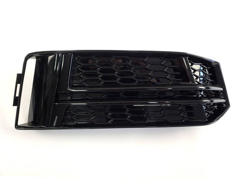 Решетки переднего бампера на Audi A4 B9 2015- S-line Black 244034 фото