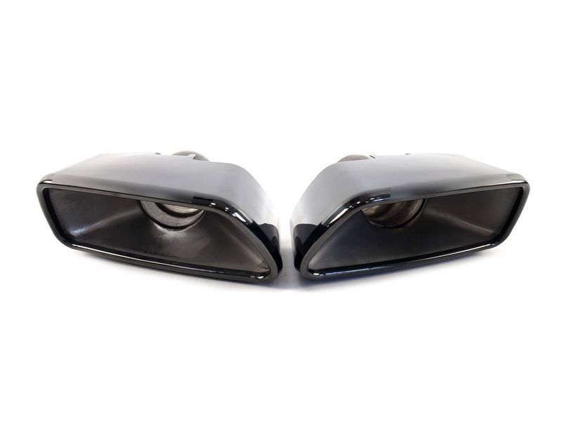 Насадки на выхлоп ( 540i Черные M-Performance ) на BMW BMW 5 G30, G31 2017-2020 429240 фото