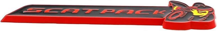Автологотип емблема Dodge Scat Pack Super Bee Red мала Emblems364565 364565 фото