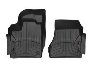 3D килимки для Smart ForTwo C453, A453, ForFour W453 2014- чорні передні WeatherTech 4410781 98327 фото