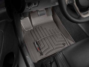 3D килимки для Jeep Grand Cherokee 2013-2015, Dodge Durango 2013- какао передні WeatherTech 474851 317302 фото