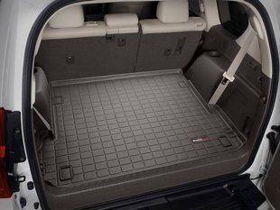 Килимок у багажник для Toyota Land Cruiser Prado 150, Lexus GX460 2009- 3х зон. клімат какао WeatherTech 43457 142029 фото