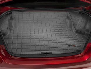Килимок у багажник для Subaru Legacy 2014- чорний WeatherTech 40733 142017 фото