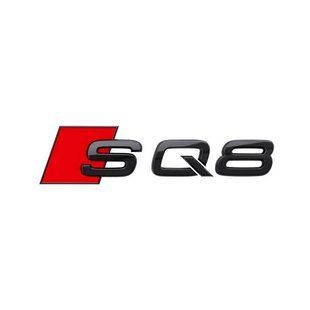 Автологотип емблема Audi SQ8 Tuning Exclusive Black Edition на кришку багажника 4m8853735at94 414666 фото