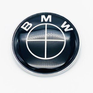 Автологотип емблема BMW 4 F32, F33, F36 2013-2020 чорна задня 424729 фото
