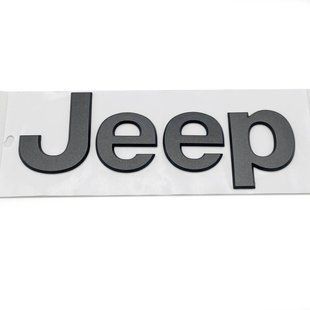Автологотип емблема напис Jeep графіт 418327 фото