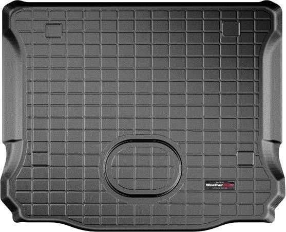 Килимок у багажник для Jeep Wrangler 2014-2018 чорний WeatherTech 40745 330166 фото