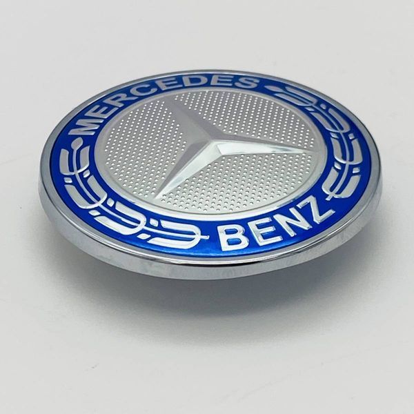 Автологотип эмблема на капот Mercedes A0008171801 57мм 422797 фото
