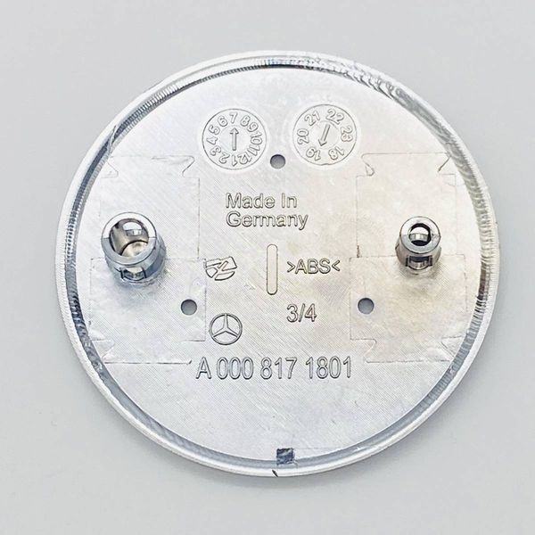 Автологотип эмблема на капот Mercedes A0008171801 57мм 422797 фото