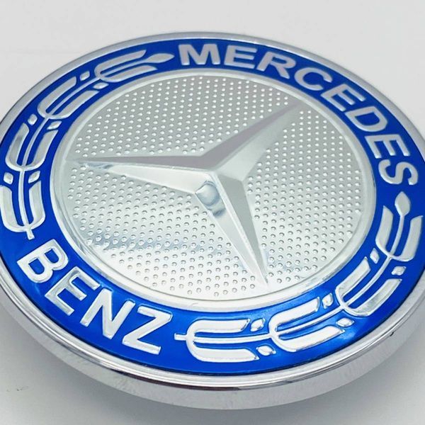 Автологотип эмблема на капот Mercedes A0008171801 57мм 422797 фото