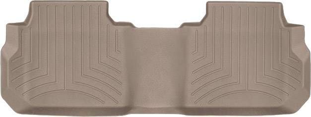 3D коврики для Cadillac XT6, Chevrolet Blazer 2019-, GMC Acadia 2016- 5, 7 мест бежевые задние WeatherTech 4510802 239853 фото