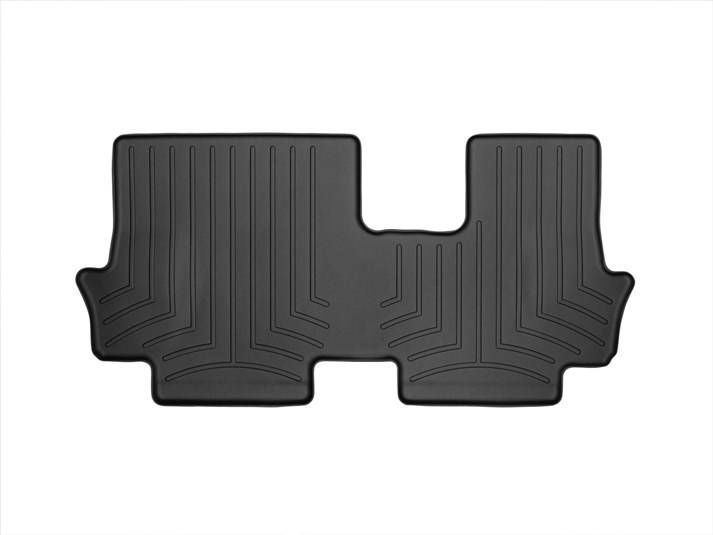 3D килимки для Mitsubishi Outlander 2012- чорні 3 ряд WeatherTech 441624 141727 фото