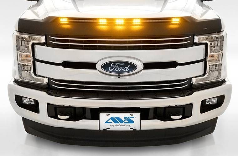 Дефлектор капоту на Ford F-150 2015- Aeroskin LightShield AVS 753096 197462 фото