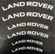 Наклейки на супорт Land Rover білі вигнуті 521631 фото 4