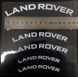 Наклейки на супорт Land Rover білі вигнуті 521631 фото 2
