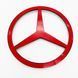 Задняя эмблема Mercedes 70мм черный глянец 521796 фото 4