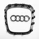 Эмблема логотип шильдик на руль Audi 2003-2012 черный глянец 423786 фото 5