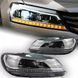 Передние фары на Volkswagen Passat B7 USA 2011-2015 Xenon стиль B8 вместо штатных галогеновых фар 430497 фото 1