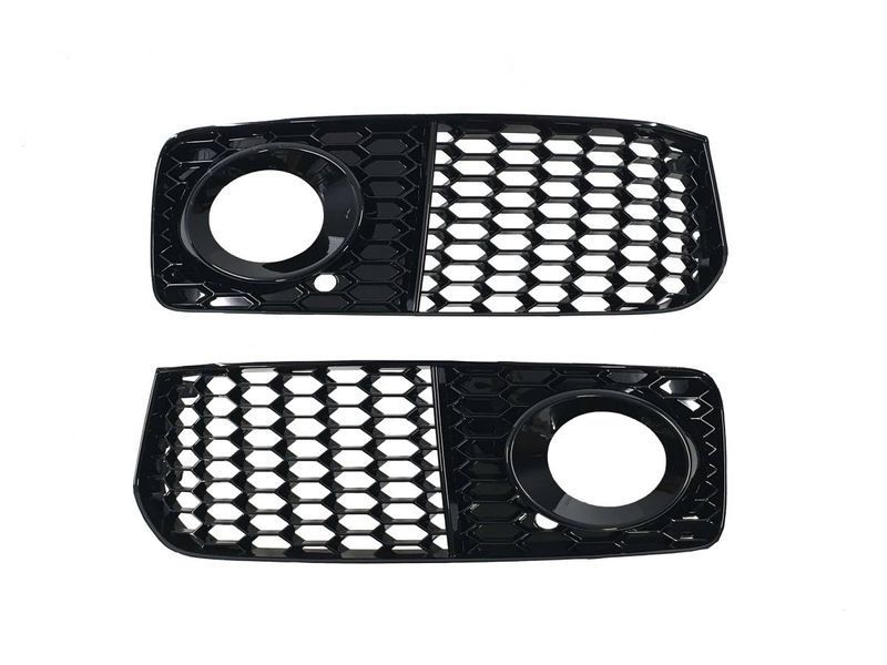 Решетки в бампер Full Black (стиль RS под туманки) S-Line на Audi A5 2007-2011 429164 фото Решетки в бампер Full Black (стиль RS под туманки) S-Line на Audi A5 2007-2011 429164 фото