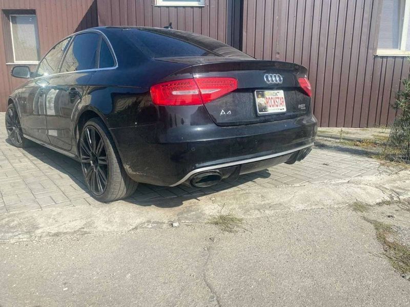 Диффузор заднего бампера на Audi A4 B8 2011-2015 стиль RS4 обычный бампер 427788 фото Диффузор заднего бампера на Audi A4 B8 2011-2015 стиль RS4 обычный бампер 427788 фото