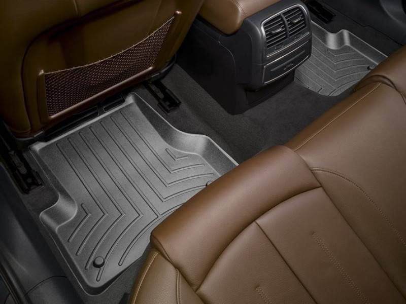 3D коврики для Audi A6 C7, A7 2011-2018 черные задние WeatherTech 443742 46122 фото