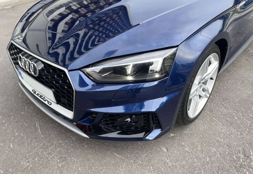 Передний бампер на Audi A5 2016-2020 в стиле RS5 V1 429856 фото
