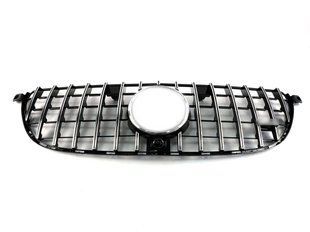 Решітка радіатора на Mercedes GLE-class W166 2015-2018 GLE63 AMG GT Chrome Black 427589 фото