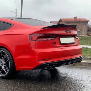 Карбоновий спойлер на Audi A5 2016- B9 F5 Sportback 414427 фото