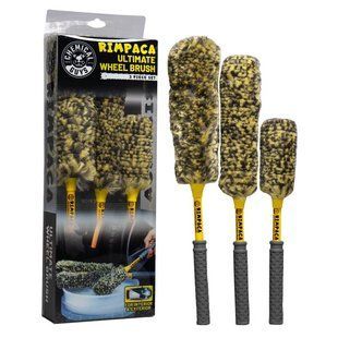 Набір щіток для коліс Chemical Guys Rimpaca Ultimate Wheel Brush Set 3 шт 408775 фото