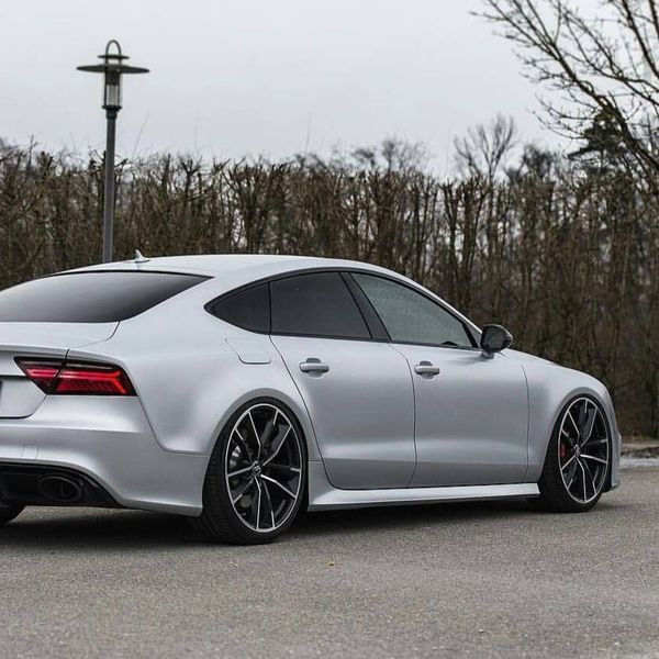Пороги для Audi A7 2010-2017 в стиле RS 415029 фото