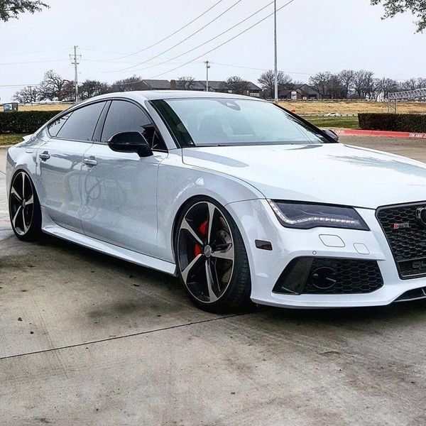 Пороги для Audi A7 2010-2017 в стиле RS 415029 фото