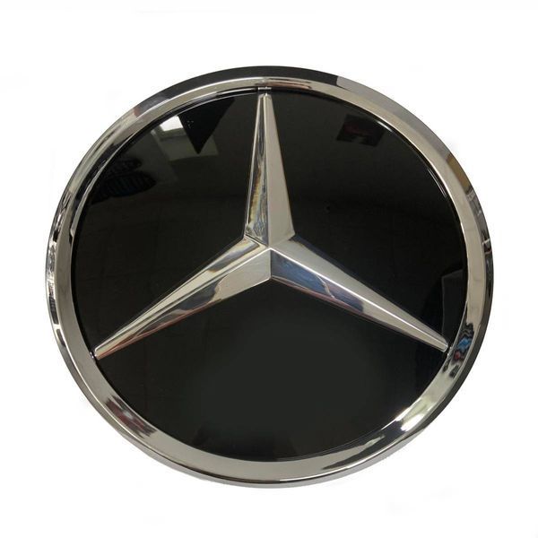 Эмблема в решетку радиатора Mercedes-Benz G-class W463 1990-2018 A2078880260 дзеркальна зірка хром 430880 фото