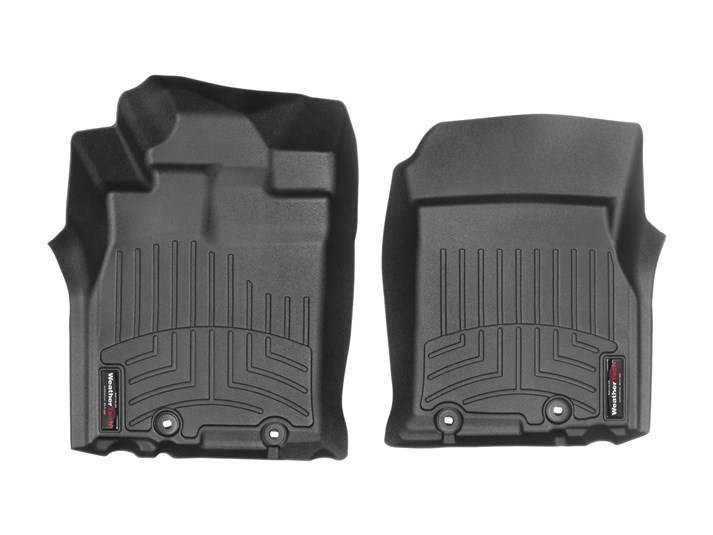 3D коврики для Toyota FJ Cruiser 2012-2014 механика черные передние WeatherTech 447871 141765 фото