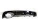 Диффузор (заднего бампера) Full Black/Chrome Pipe (в стиле RS6) на Audi A6 C7 2011-2014 427797 фото 2