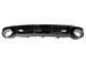 Диффузор (заднего бампера) Full Black/Chrome Pipe (в стиле RS6) на Audi A6 C7 2011-2014 427797 фото 1