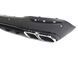 Диффузор (заднего бампера) Full Black / Chrome Pipe (стиль GLE63 AMG) на Mercedes GLE-class W167 2018-2023 429716 фото 4