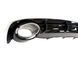 Диффузор (заднего бампера) Full Black/Chrome Pipe (в стиле RS6) на Audi A6 C7 2011-2014 427797 фото 3