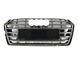 Решетка радиатора на Audi A5 2016-2020 в стиле S5 Chrome Black 427382 фото 1