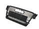 Решітка радіатора на Audi A4 B8 2007-2011 стиль RS4 Black quattro 427283 фото 2
