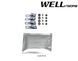Дефлекторы окон на Ford Explorer 2020- с черным молдингом WELLvisors 356214 фото 6