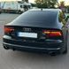 Дифузор заднього бампера на Audi A7 2014-2017 стиль RS на стандартний бампер 240419 фото 1