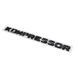 Автологотип емблема напис Mercedes Kompressor чорний глянець 245мм 417338 фото 5