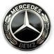 Эмблема в решетку радиатора Mercedes W222, W223, W213, W205 хром 38мм A0008171901 522314 фото 1