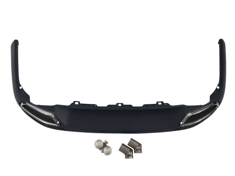 Диффузор (заднего бампера) (стиль R-Line) на Volkswagen Passat B8 2014-2019 428487 фото
