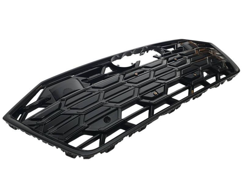 Решетка радиатора на Audi A7 2023- в стиле S7 Full Black под дистроник 431495 фото